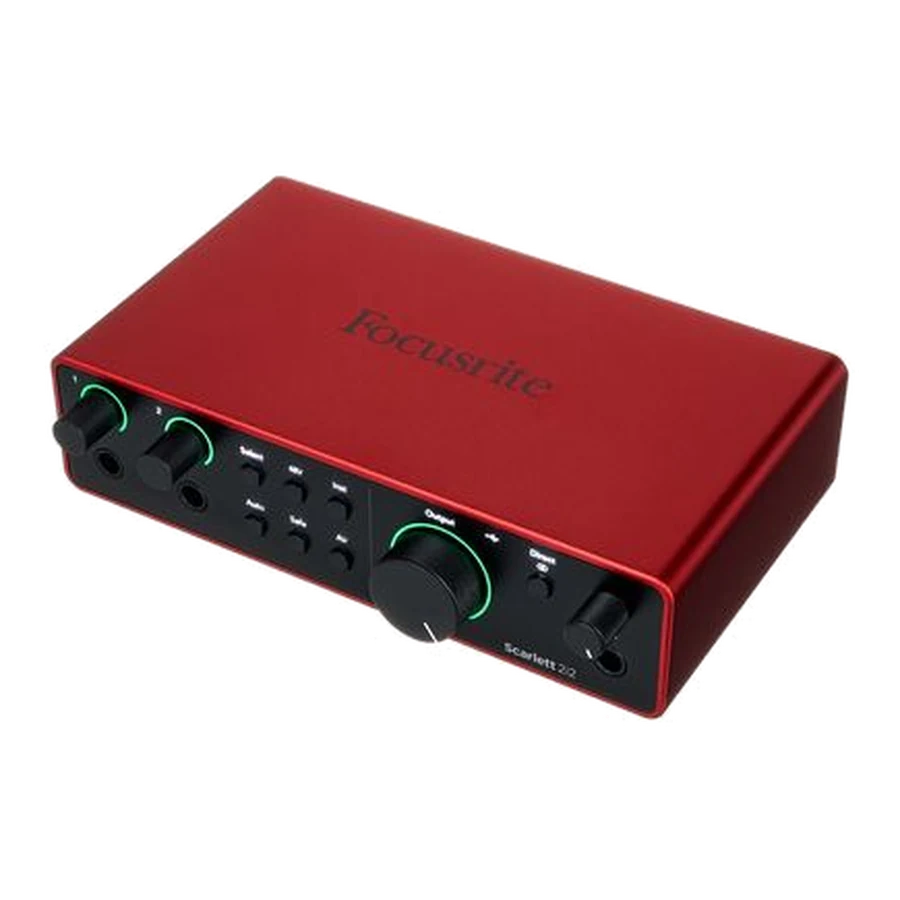 Focusrite Scarlett 2i2 4th Generation